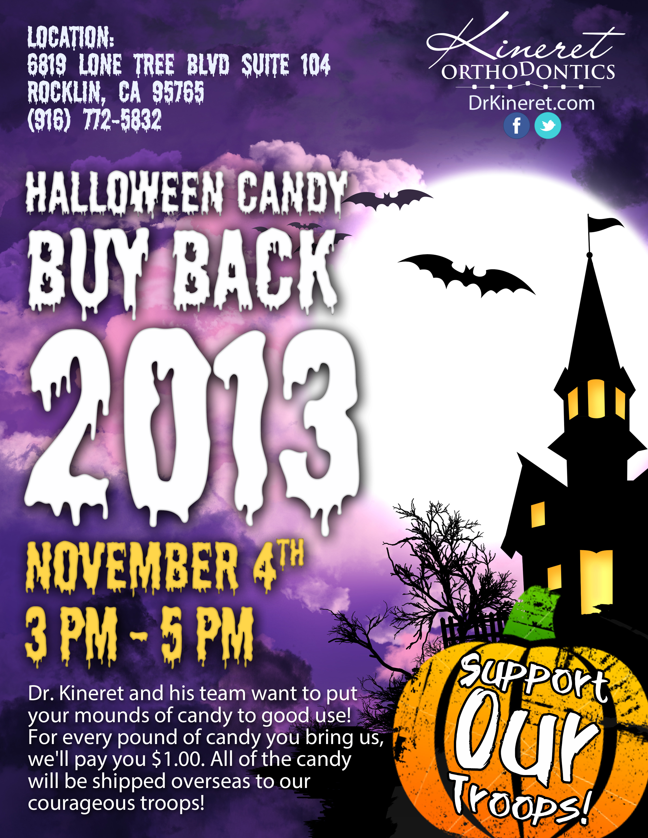Halloween Candy Buy Back 2013